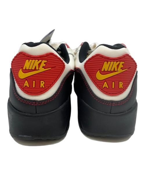 NIKE（ナイキ）NIKE (ナイキ) AIR MAX 90 SE SAIL ホワイト×レッド サイズ:28の古着・服飾アイテム