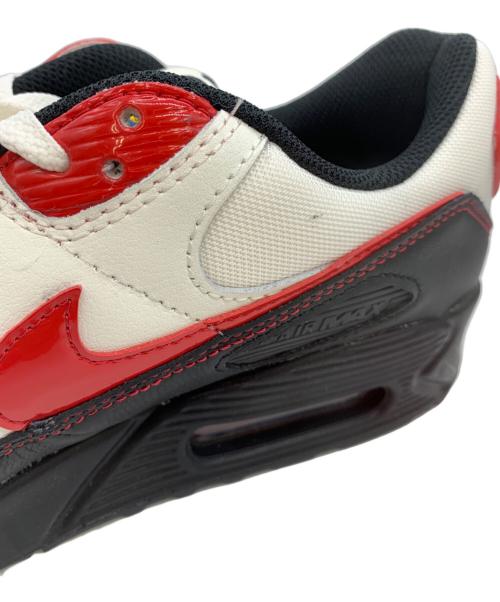 NIKE（ナイキ）NIKE (ナイキ) AIR MAX 90 SE SAIL ホワイト×レッド サイズ:28の古着・服飾アイテム