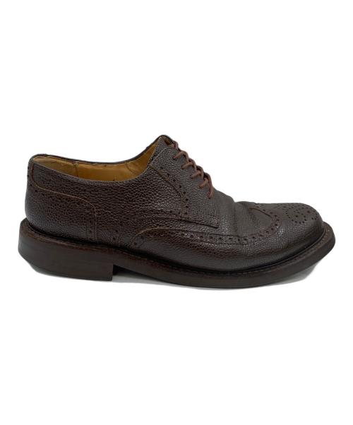 Cordwainer（コードウェイナー）Cordwainer (コードウェイナー) ウィングチップブーツ ブラウン サイズ:３1/2の古着・服飾アイテム