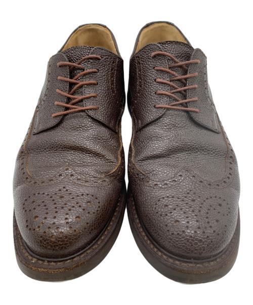 Cordwainer（コードウェイナー）Cordwainer (コードウェイナー) ウィングチップブーツ ブラウン サイズ:３1/2の古着・服飾アイテム