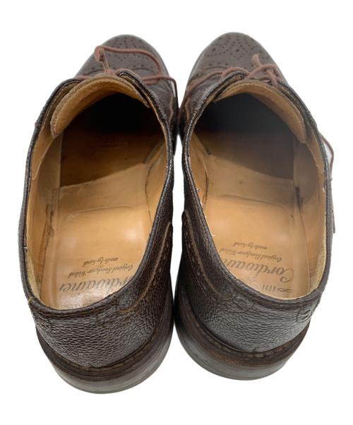 Cordwainer（コードウェイナー）Cordwainer (コードウェイナー) ウィングチップブーツ ブラウン サイズ:３1/2の古着・服飾アイテム