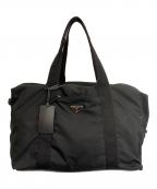 PRADAプラダ）の古着「ナイロンボストンバッグ」｜ブラック