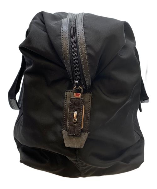 PRADA（プラダ）PRADA (プラダ) ナイロンボストンバッグ ブラックの古着・服飾アイテム