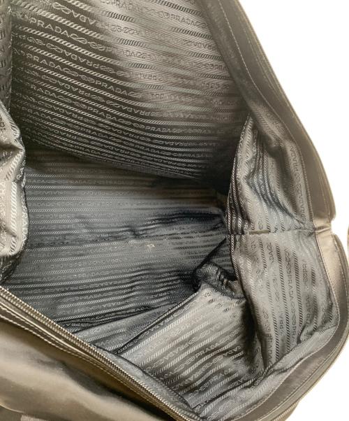 PRADA（プラダ）PRADA (プラダ) ナイロンボストンバッグ ブラックの古着・服飾アイテム