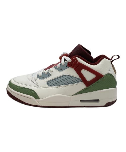 NIKE（ナイキ）NIKE (ナイキ) JORDAN SPIZIKE LOW ホワイト×カーキ サイズ:27の古着・服飾アイテム