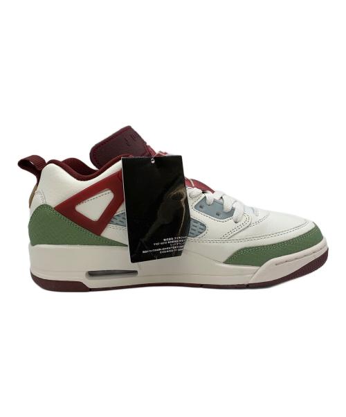 NIKE（ナイキ）NIKE (ナイキ) JORDAN SPIZIKE LOW ホワイト×カーキ サイズ:27の古着・服飾アイテム