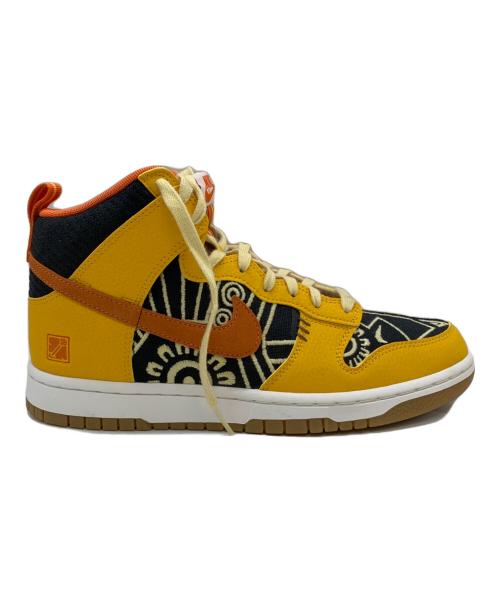 NIKE（ナイキ）NIKE (ナイキ) ハイカットスニーカー オレンジ サイズ:27ｃｍの古着・服飾アイテム