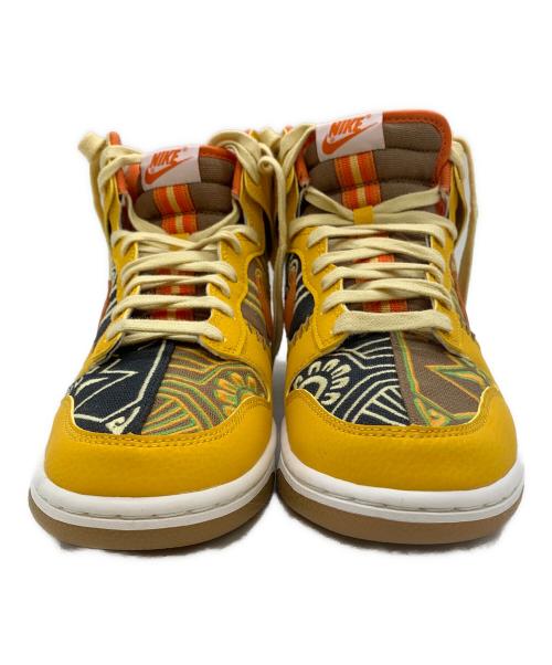 NIKE（ナイキ）NIKE (ナイキ) ハイカットスニーカー オレンジ サイズ:27ｃｍの古着・服飾アイテム