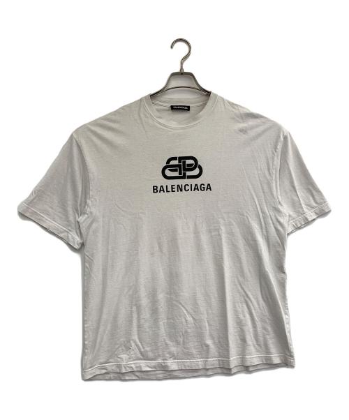 BALENCIAGA（バレンシアガ）BALENCIAGA (バレンシアガ) 半袖Tシャツ ホワイト サイズ:Mの古着・服飾アイテム