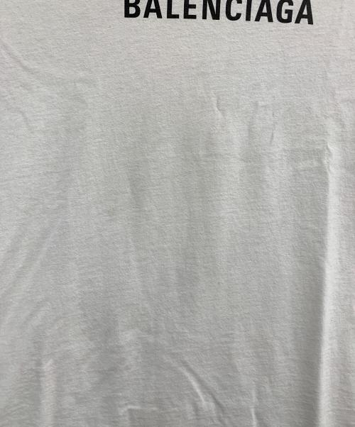 BALENCIAGA（バレンシアガ）BALENCIAGA (バレンシアガ) 半袖Tシャツ ホワイト サイズ:Mの古着・服飾アイテム