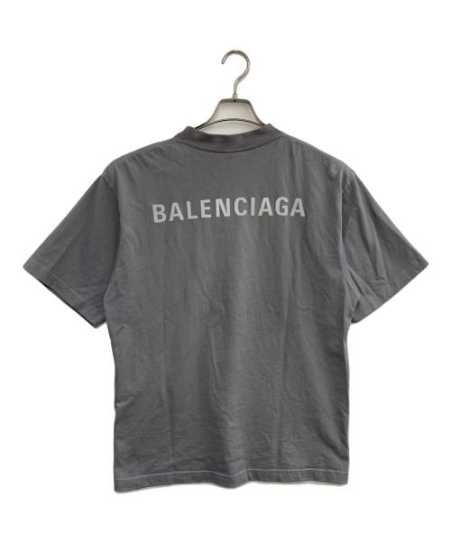 BALENCIAGA（バレンシアガ）BALENCIAGA (バレンシアガ) Medium Fit T-Shirt グレー サイズ:XSの古着・服飾アイテム
