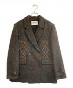 Fano Studiosファノ ストゥディオズ）の古着「テーラードジャケット」｜ブラウン