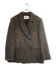 Fano Studios（ファノ ストゥディオズ）の古着「テーラードジャケット」｜ブラウン