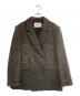Fano Studios（ファノ ストゥディオズ）の古着「テーラードジャケット」｜ブラウン