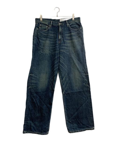 NEIGHBORHOOD（ネイバーフッド）NEIGHBORHOOD (ネイバーフッド) WASHED DENIM DP WIDE PANTS インディゴ サイズ:Lの古着・服飾アイテム