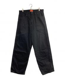 laid.B×blue room（レイド ビー×ブルー ルーム）の古着「Night Ventilation Denim Pants」｜ブラック