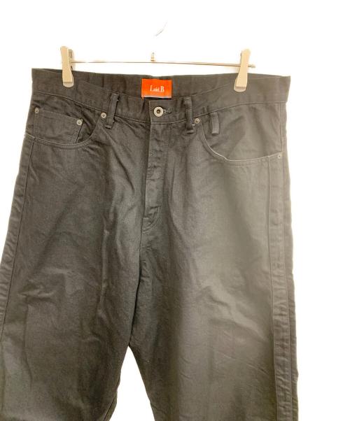 laid.B（レイド ビー）laid.B (レイド ビー) blue room (ブルー ルーム) Night Ventilation Denim Pants ブラック サイズ:3の古着・服飾アイテム