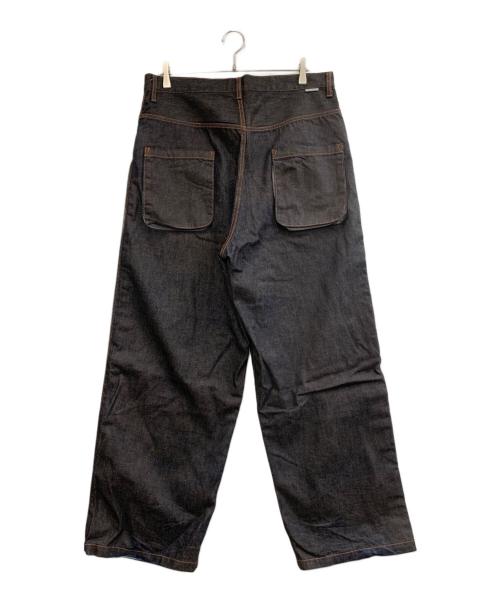 laid.B（レイド ビー）laid.B (レイド ビー) blue room (ブルー ルーム) Night Ventilation Denim Pants ブラック サイズ:3の古着・服飾アイテム