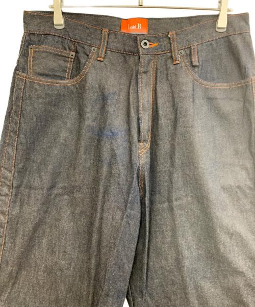 laid.B（レイド ビー）laid.B (レイド ビー) blue room (ブルー ルーム) Night Ventilation Denim Pants ブラック サイズ:3の古着・服飾アイテム