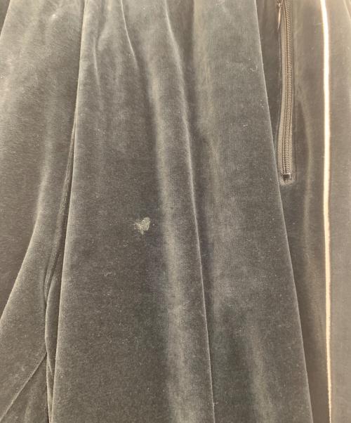 COOTIE PRODUCTIONS（クーティープロダクツ）COOTIE PRODUCTIONS (クーティープロダクツ) ベロアラインパンツ ブラック サイズ:Lの古着・服飾アイテム