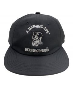 中古・古着通販】NEIGHBORHOOD (ネイバーフッド) キャップ ブラック