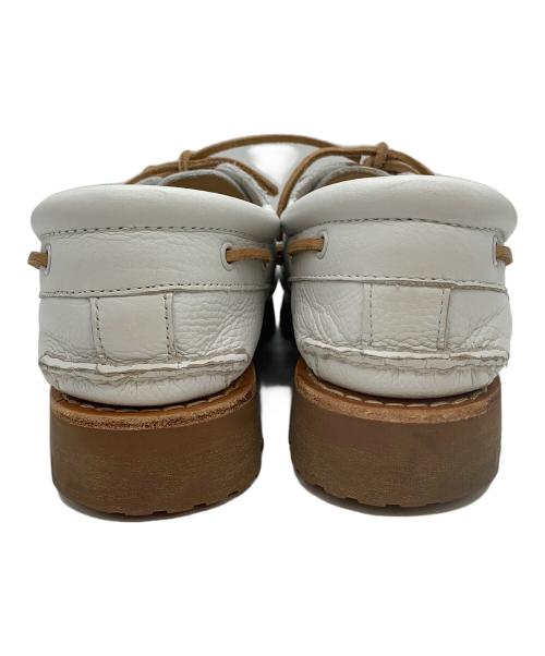 Timberland（ティンバーランド）Timberland (ティンバーランド) Authentic Handsewn Boat Shoes ホワイト サイズ:27の古着・服飾アイテム