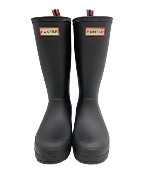 HUNTER（ハンター）HUNTER (ハンター) レインブーツ ブラック サイズ:UK4の古着・服飾アイテム