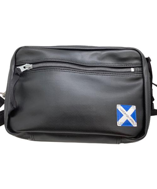 LUGGAGE LABEL（ラゲッジ レーベル）LUGGAGE LABEL (ラゲッジ レーベル) ショルダーバッグ ネイビーの古着・服飾アイテム