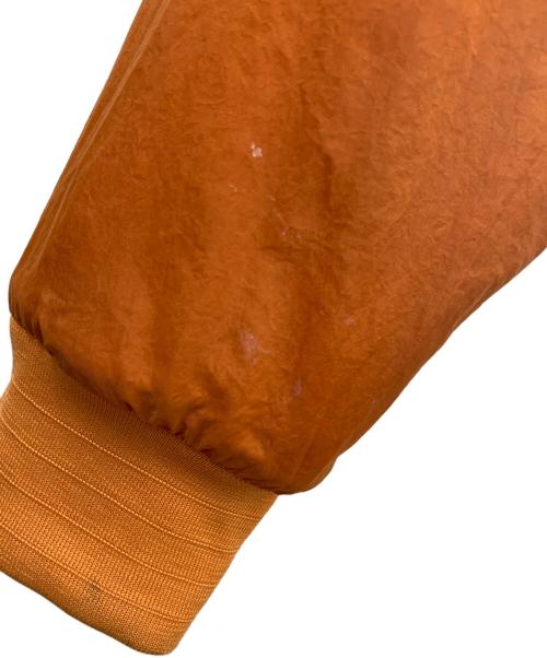 NIKE（ナイキ）NIKE (ナイキ) リバーシブルボアジャケット オレンジ×ホワイト サイズ:Lの古着・服飾アイテム