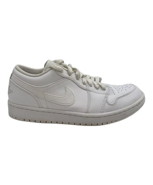 NIKE（ナイキ）NIKE (ナイキ) AIR JORDAN1 LOW ホワイト サイズ:25.5の古着・服飾アイテム