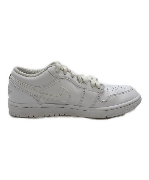 NIKE（ナイキ）NIKE (ナイキ) AIR JORDAN1 LOW ホワイト サイズ:25.5の古着・服飾アイテム