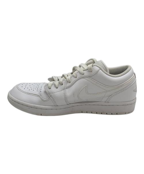 NIKE（ナイキ）NIKE (ナイキ) AIR JORDAN1 LOW ホワイト サイズ:25.5の古着・服飾アイテム