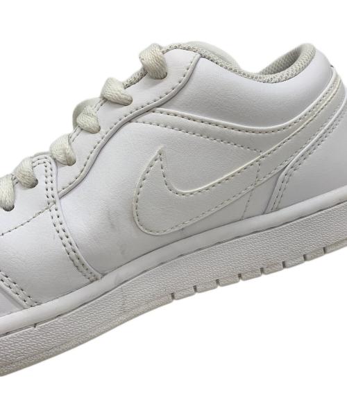 NIKE（ナイキ）NIKE (ナイキ) AIR JORDAN1 LOW ホワイト サイズ:25.5の古着・服飾アイテム