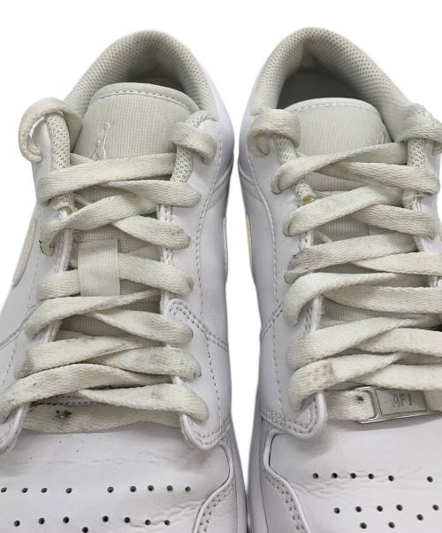 NIKE（ナイキ）NIKE (ナイキ) AIR JORDAN1 LOW ホワイト サイズ:25.5の古着・服飾アイテム