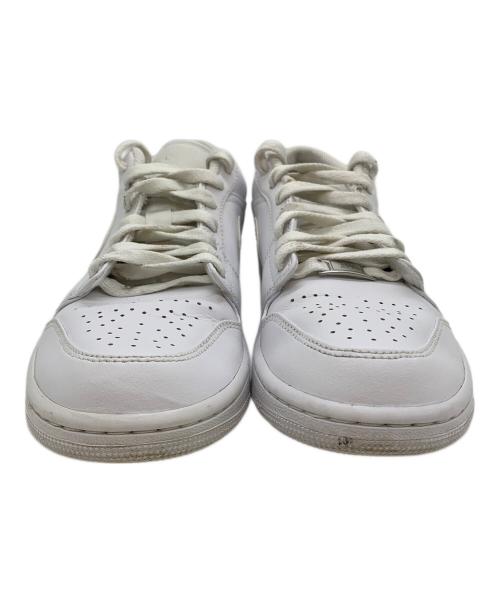 NIKE（ナイキ）NIKE (ナイキ) AIR JORDAN1 LOW ホワイト サイズ:25.5の古着・服飾アイテム
