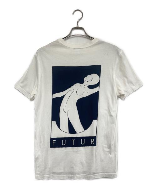 FUTUR（フューチャー）FUTUR (フューチャー) 半袖カットソー ホワイト サイズ:Mの古着・服飾アイテム