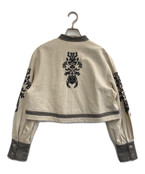 Ameri（アメリ）Ameri (アメリ) シャツジャケット ベージュ サイズ:Fの古着・服飾アイテム