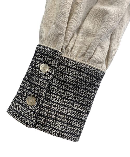 Ameri（アメリ）Ameri (アメリ) シャツジャケット ベージュ サイズ:Fの古着・服飾アイテム