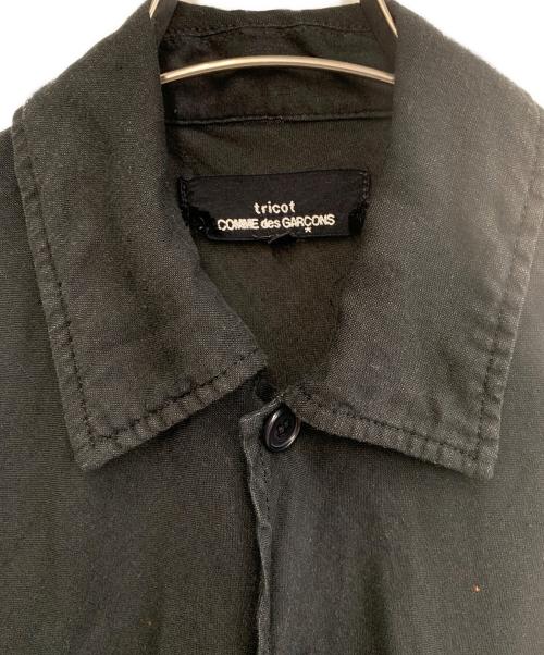 tricot COMME des GARCONS（トリココムデギャルソン）tricot COMME des GARCONS (トリココムデギャルソン) 長袖ブラウス ブラック サイズ:Mの古着・服飾アイテム