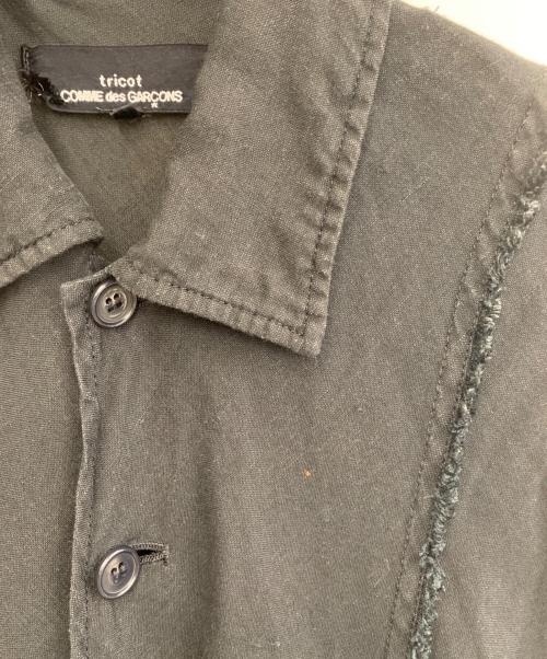 tricot COMME des GARCONS（トリココムデギャルソン）tricot COMME des GARCONS (トリココムデギャルソン) 長袖ブラウス ブラック サイズ:Mの古着・服飾アイテム