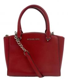 MICHAEL KORS（マイケル・コース）の古着「2WAYショルダーバッグ」｜レッド