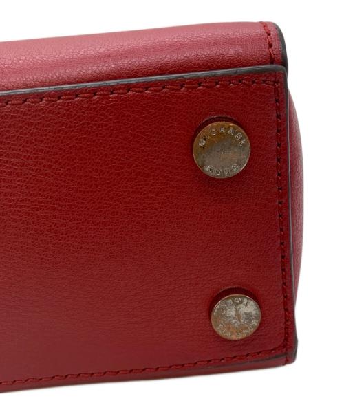 MICHAEL KORS（マイケル・コース）MICHAEL KORS (マイケル・コース) 2WAYショルダーバッグ レッドの古着・服飾アイテム