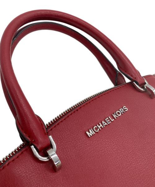 MICHAEL KORS（マイケル・コース）MICHAEL KORS (マイケル・コース) 2WAYショルダーバッグ レッドの古着・服飾アイテム