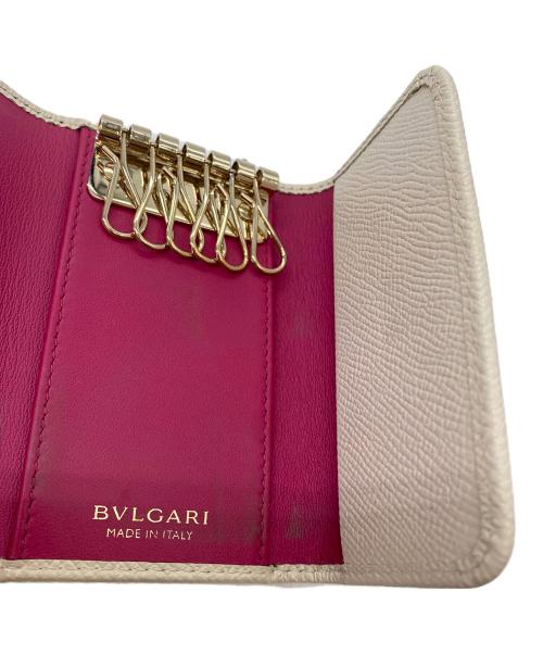 BVLGARI（ブルガリ）BVLGARI (ブルガリ) キーケース ホワイトの古着・服飾アイテム