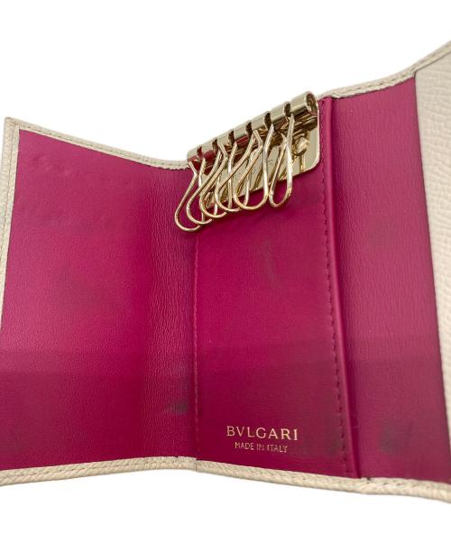 BVLGARI（ブルガリ）BVLGARI (ブルガリ) キーケース ホワイトの古着・服飾アイテム