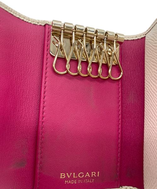 BVLGARI（ブルガリ）BVLGARI (ブルガリ) キーケース ホワイトの古着・服飾アイテム