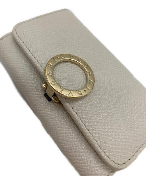 BVLGARI（ブルガリ）BVLGARI (ブルガリ) キーケース ホワイトの古着・服飾アイテム