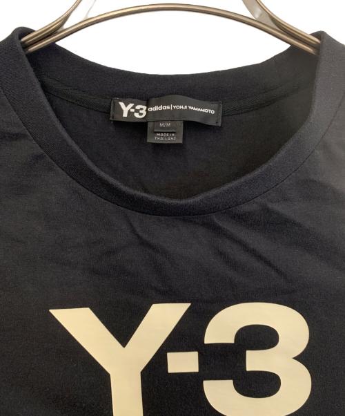 Y-3（ワイスリー）Y-3 (ワイスリー) adidas (アディダス) 長袖カットソー ブラック サイズ:Mの古着・服飾アイテム