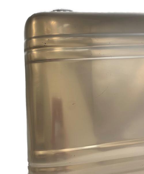 ZERO HALLIBURTON（ゼロ ハリバートン）ZERO HALLIBURTON (ゼロ ハリバートン) アタッシュケース　クリアハンドル シルバーの古着・服飾アイテム