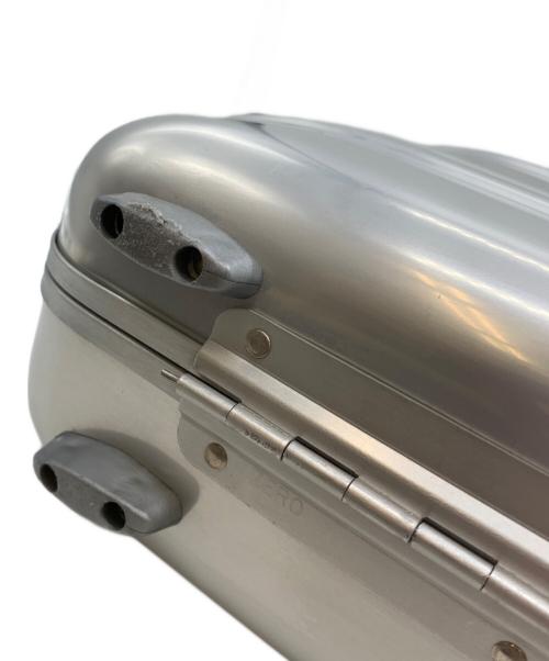 ZERO HALLIBURTON（ゼロ ハリバートン）ZERO HALLIBURTON (ゼロ ハリバートン) アタッシュケース　クリアハンドル シルバーの古着・服飾アイテム